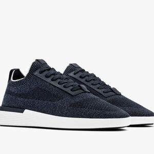 Wolf and‎ Shepherd Mens Navy SupremeKnit Trainer Sneakers sz 6